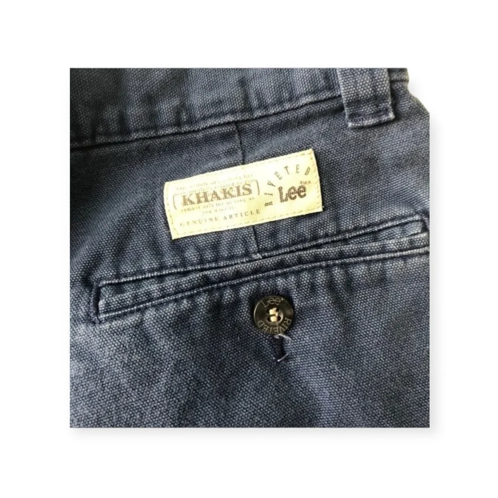 Lee riveted khakis